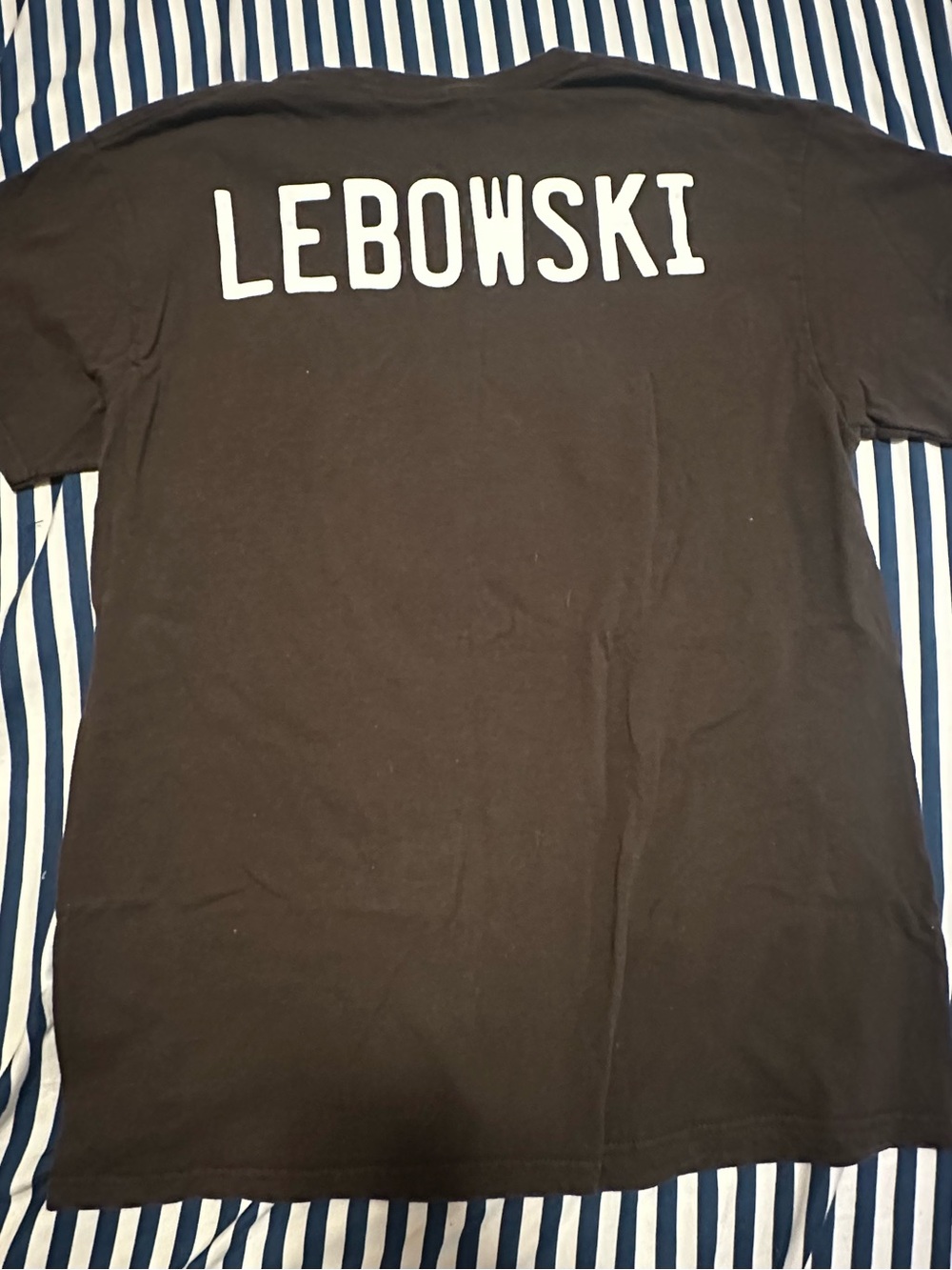 Lebowski Graphic Short Sleeve Tee - brown